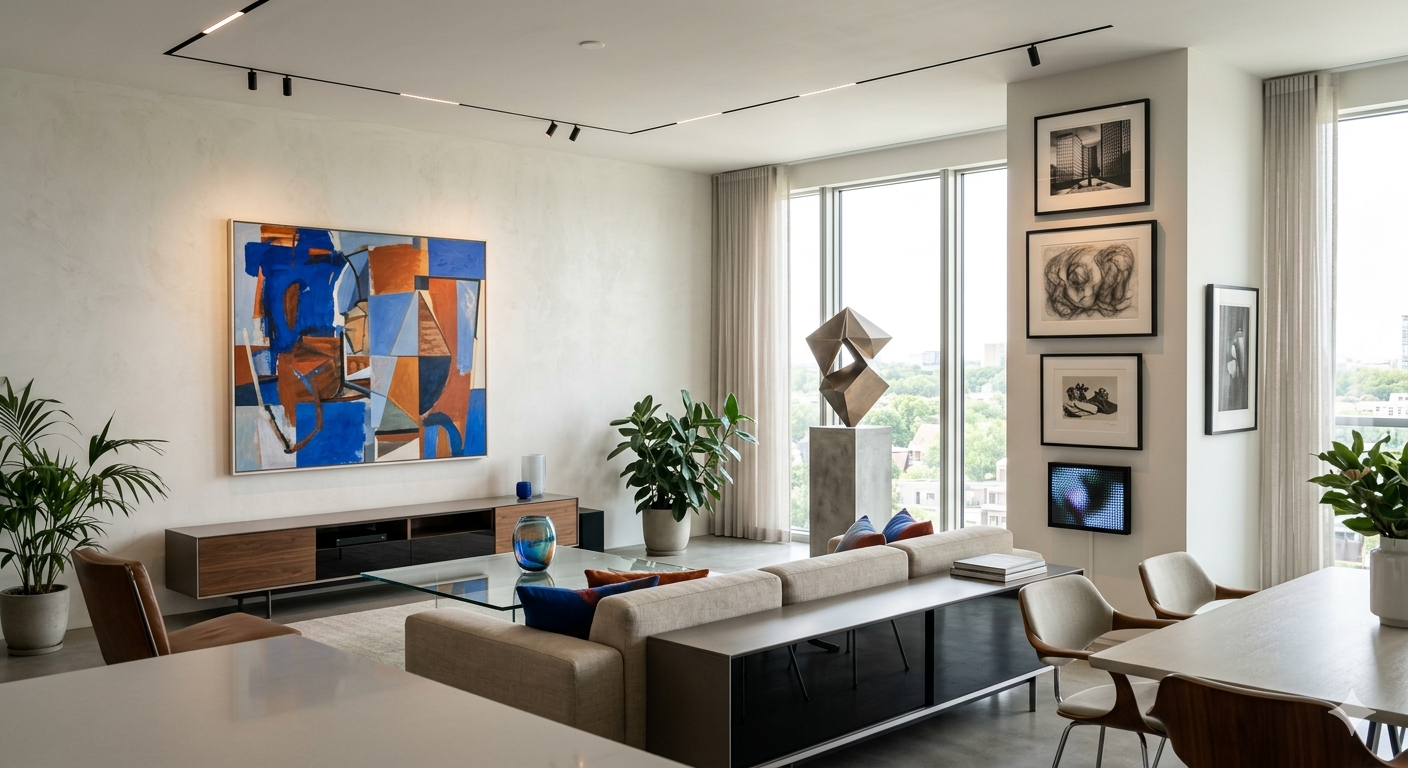 Comment intégrer des œuvres d'art dans un intérieur moderne