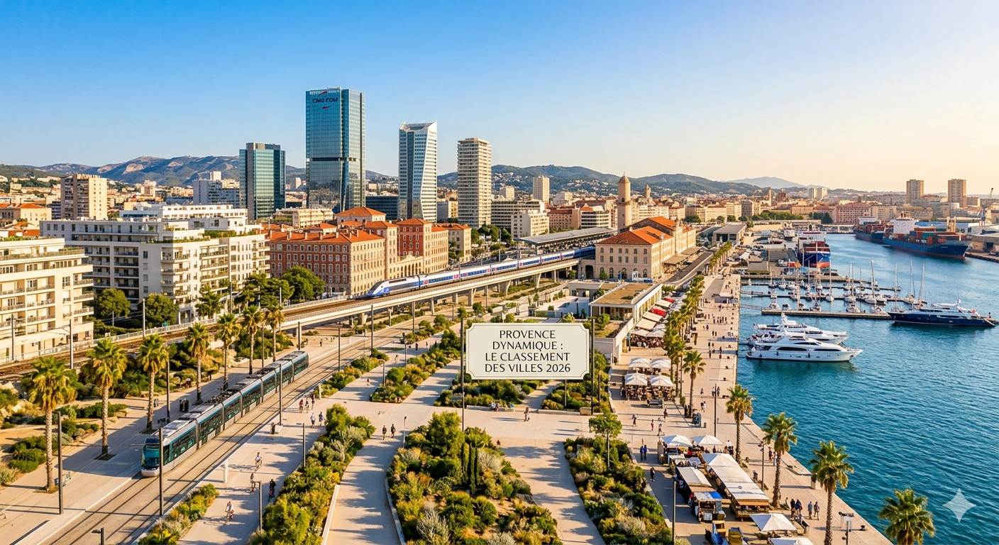 Les villes les plus dynamiques de Provence en 2026