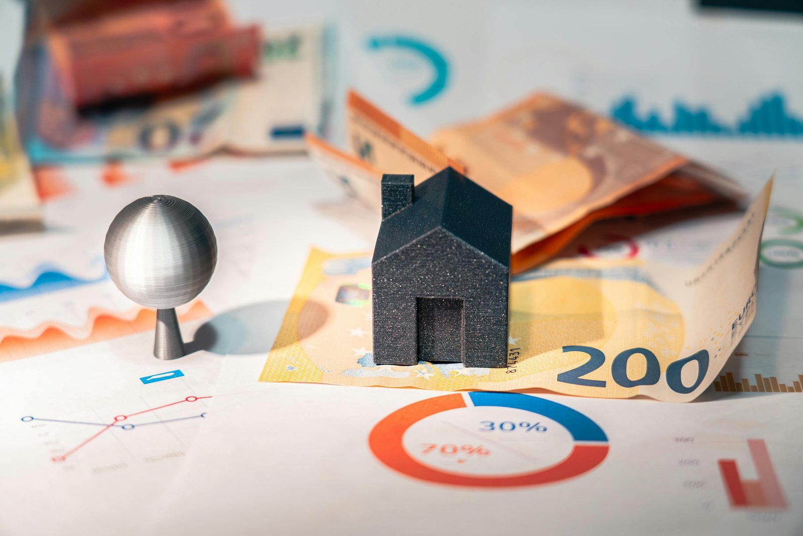 Graphique montrant l’évolution des prix de l’immobilier en France de 2020 à 2026